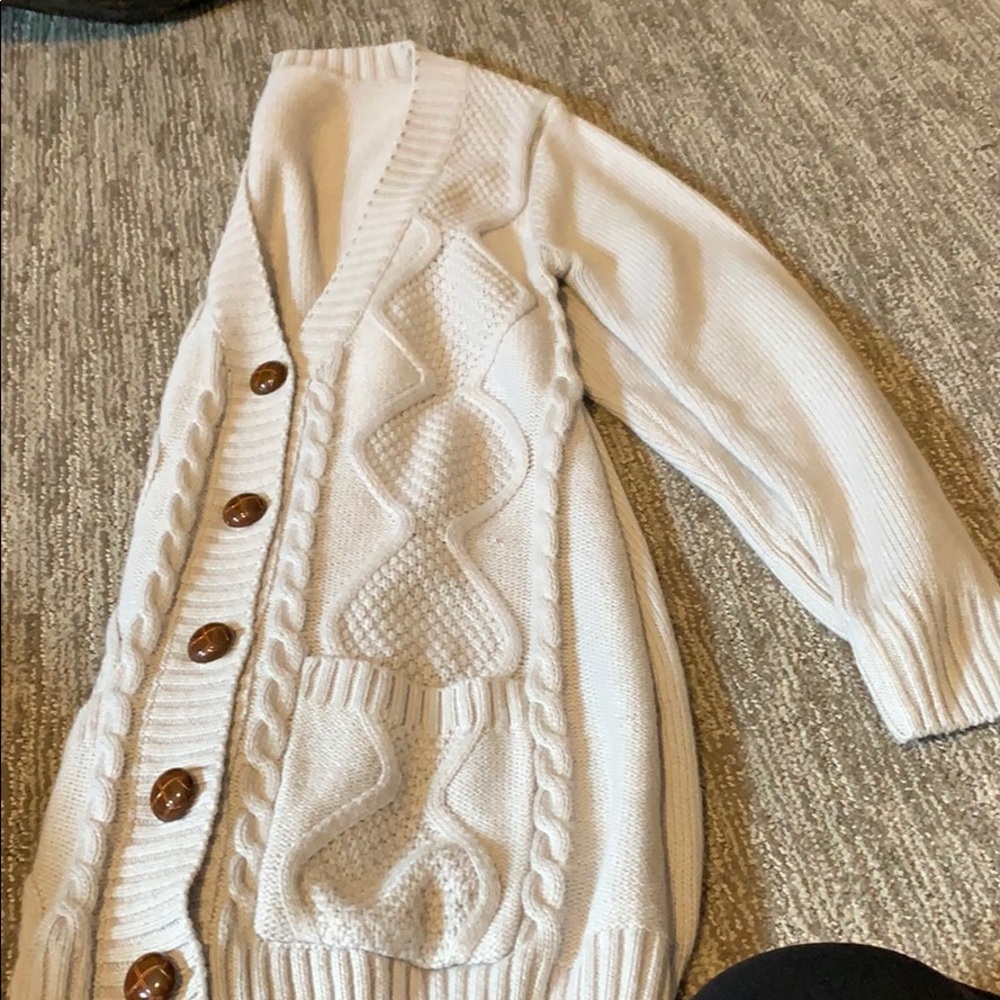 Gray Cardigan (long)